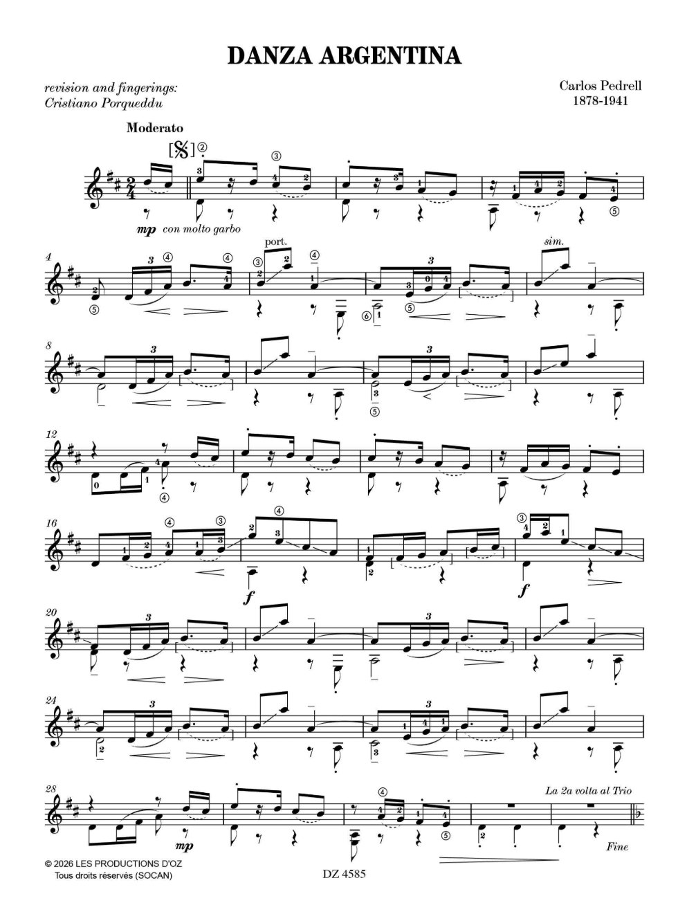Carlos Pedrell - Danza Argentina - Anteprima