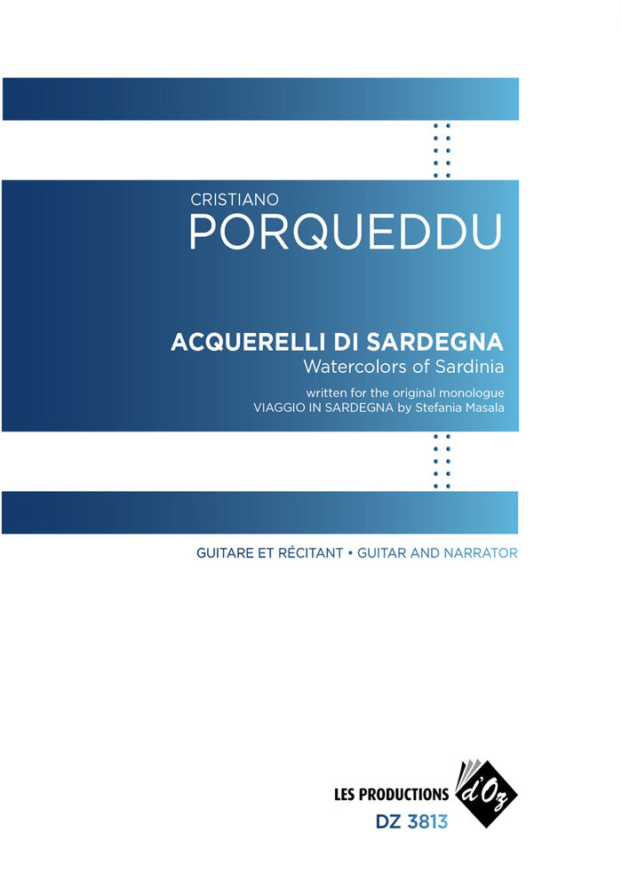 Copertina di Acquerelli di Sardegna