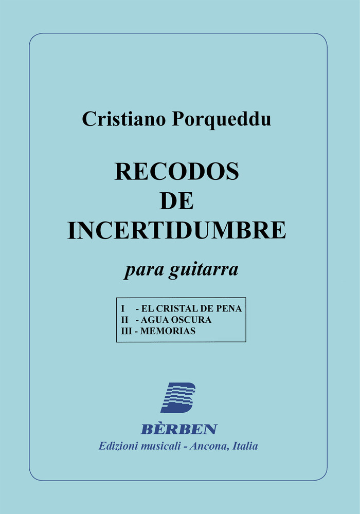 Copertina di Recodos de intertidumbre