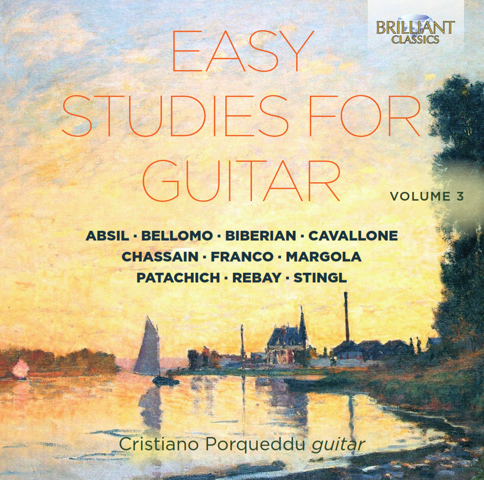 Copertina di Easy Studies for Guitar - Vol.3