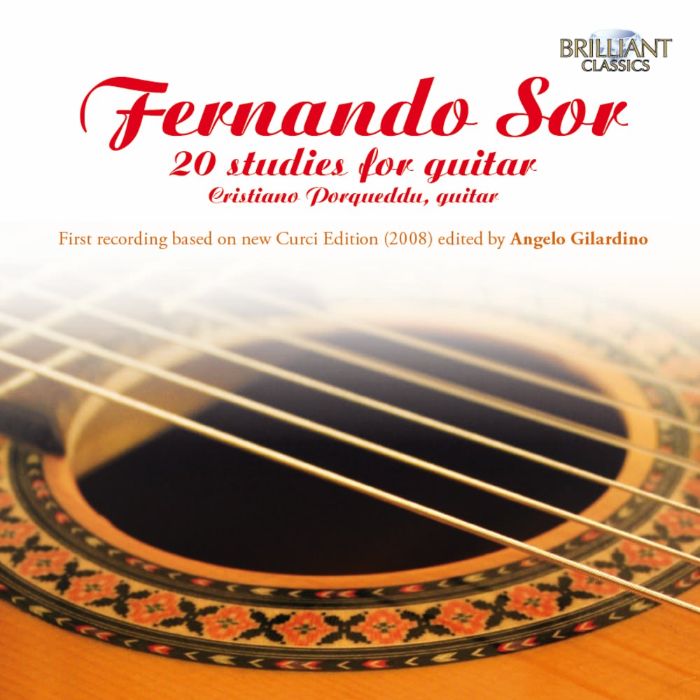Copertina di Fernando Sor – 20 Studies for Guitar