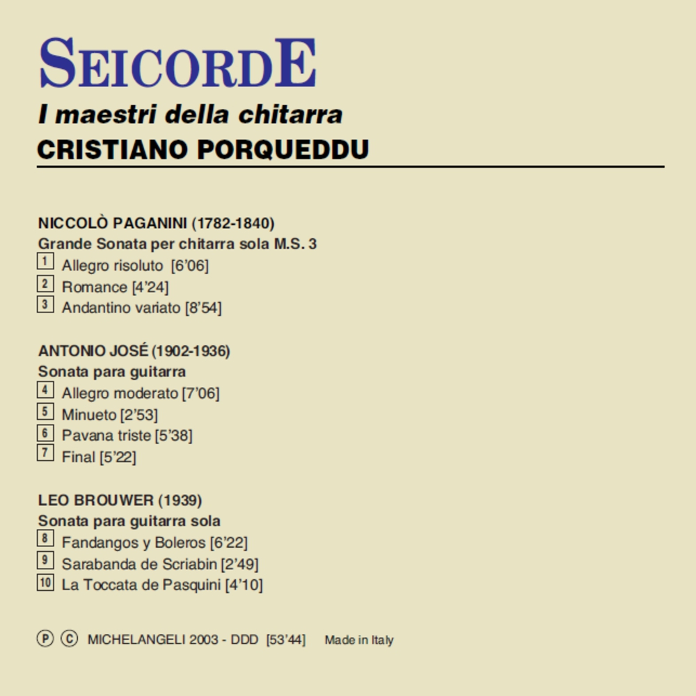 Copertina di I Maestri della chitarra