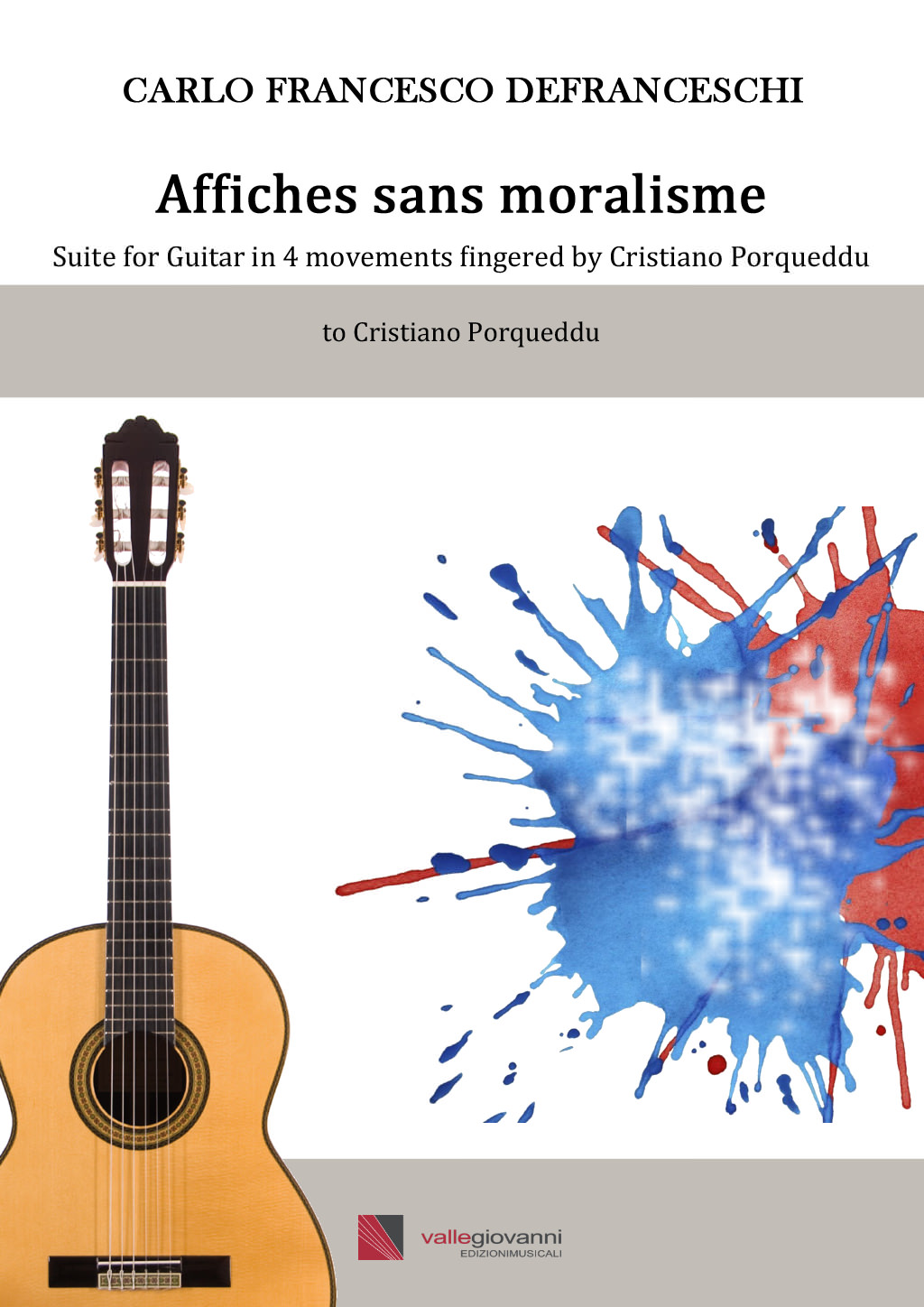 Copertina di Affiches sans moralisme