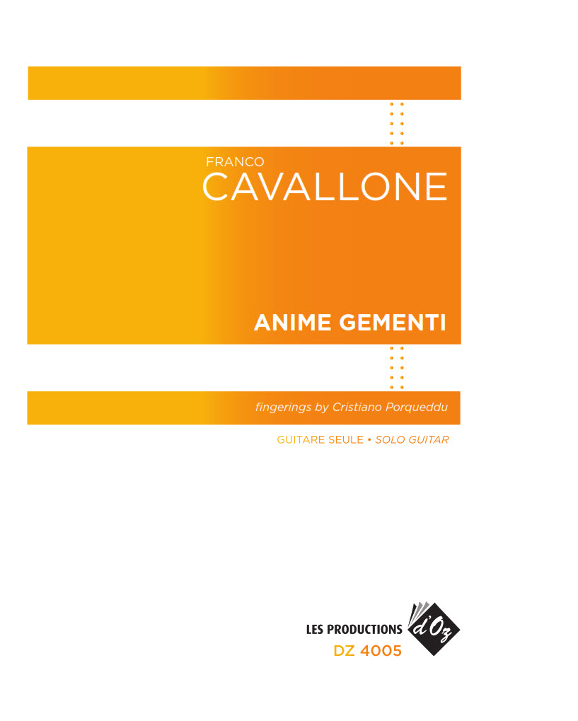 Copertina di Anime Gementi
