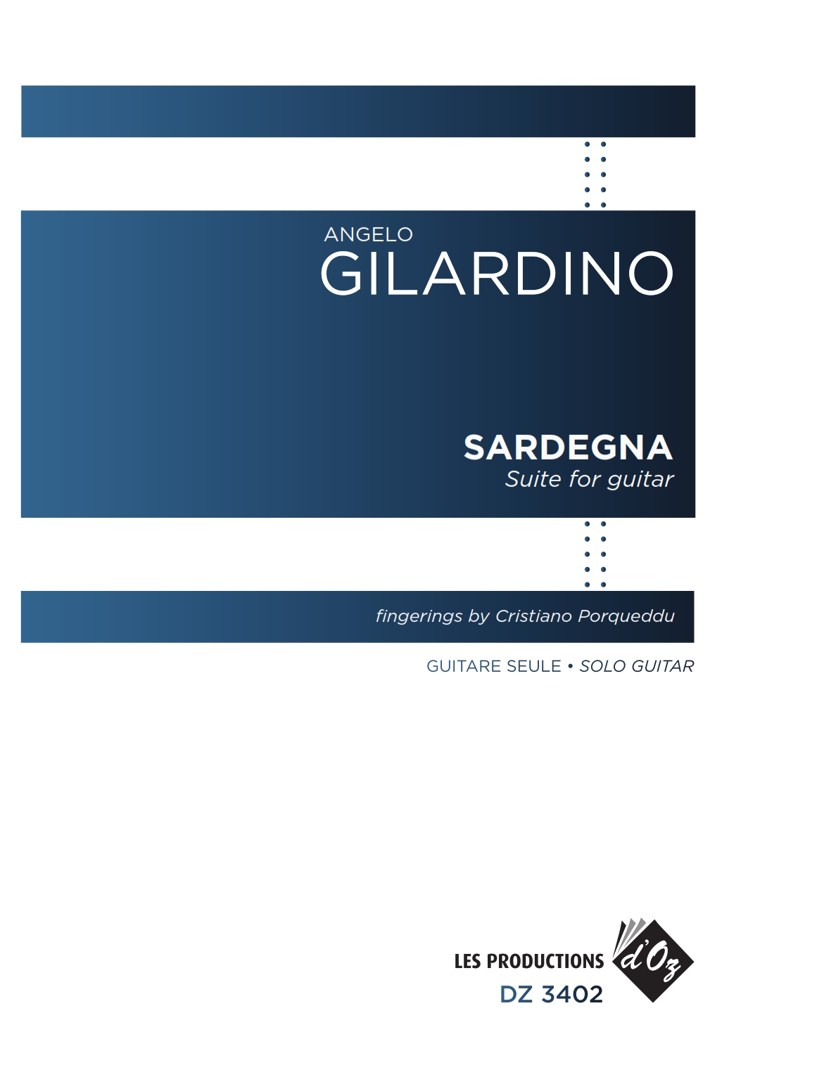 Copertina di Sardegna – Suite per chitarra