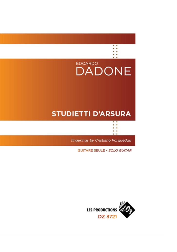 Copertina di Studietti d’Arsura